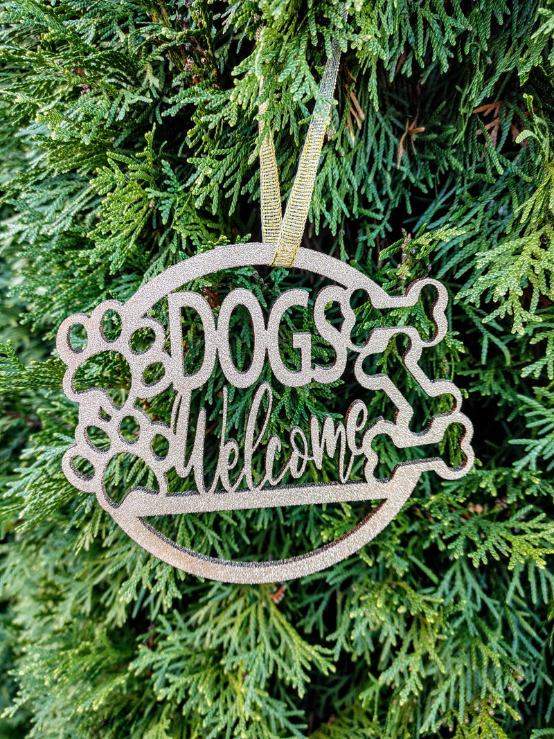 Pet Welcome Boho Ornament | Personalized