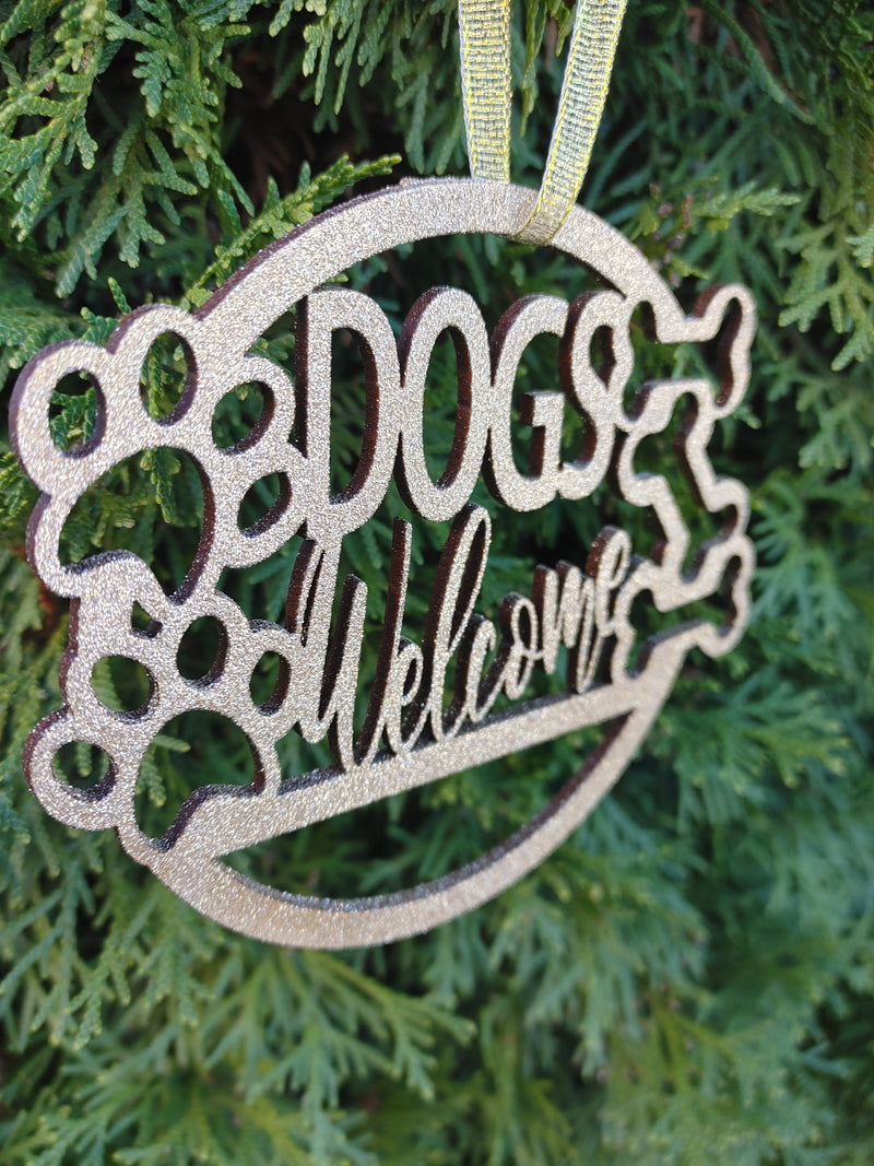 Pet Welcome Boho Ornament | Personalized