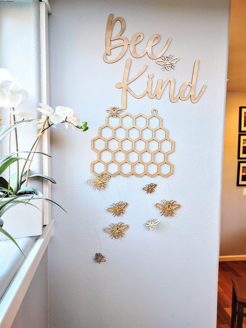 Bee Kind Home Wall Hanging Decor