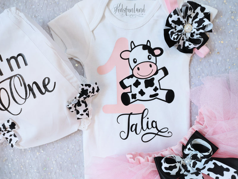 Moo Moo Cow One Outfit | Personalized