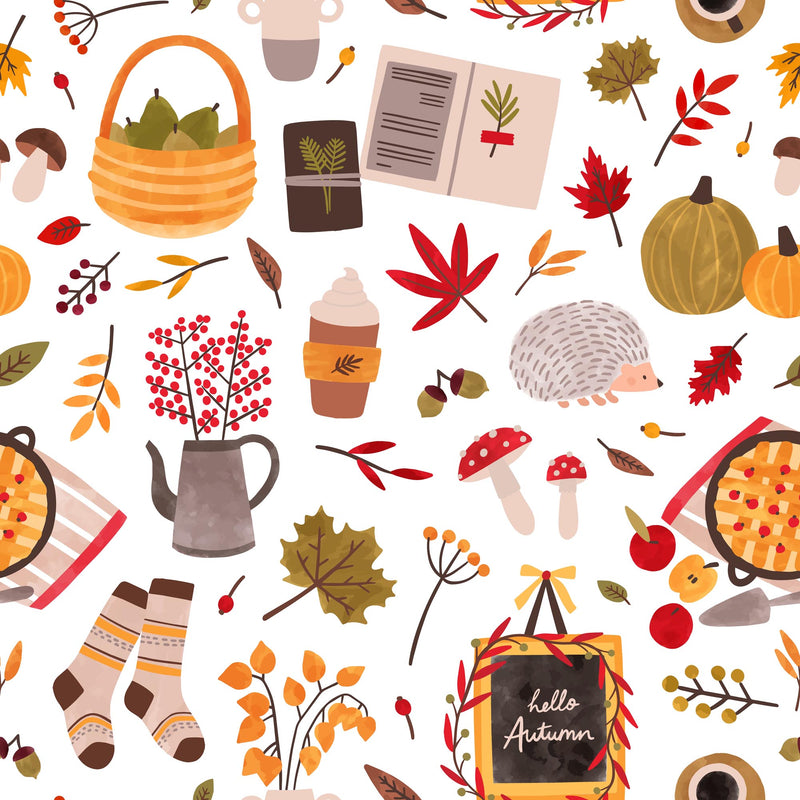 Autumn Mood Seamless Pattern