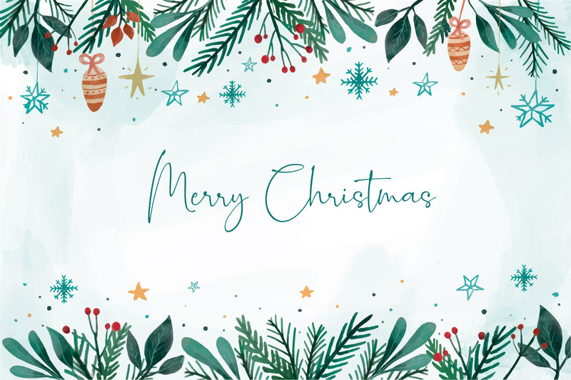 Beautiful Christmas Greeting Card - Free Download