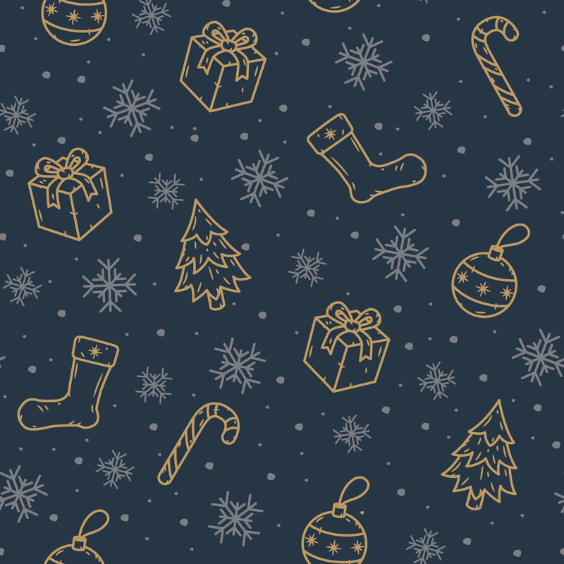 Christmas Gifts Seamless Pattern