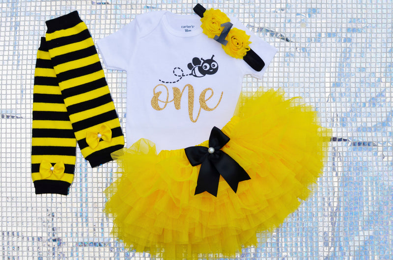 Girls Bumble Beeday Outfit