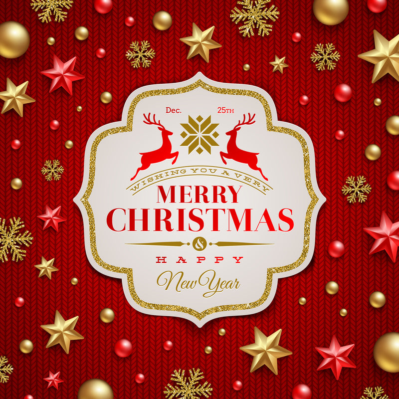 Elegant Christmas Greeting Card - Free Download