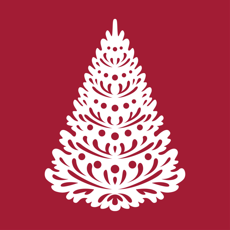 SVG File - Christmas Tree Cut