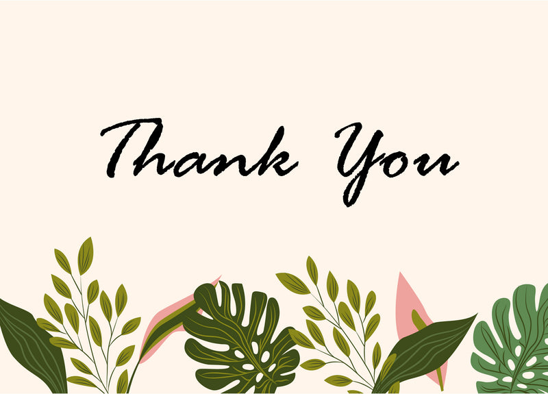 Thank You Card - Free Download