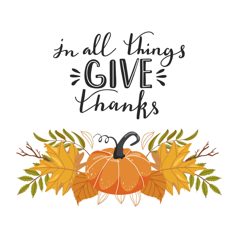 Thanksgiving Lettering and Clipart