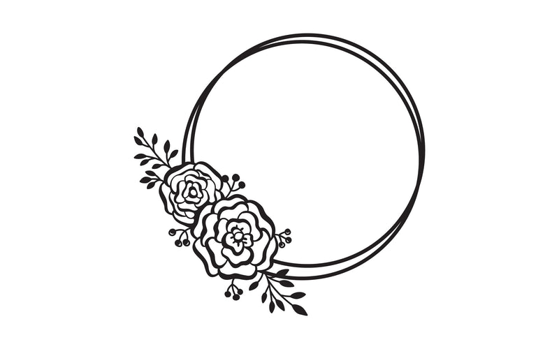 SVG File - Floral Cut