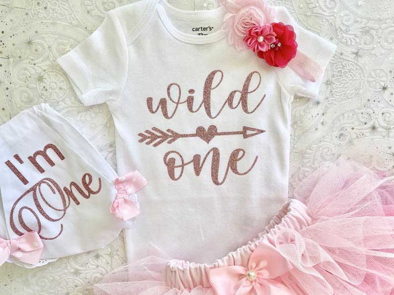 Wild One Pink Rose Gold Outfit