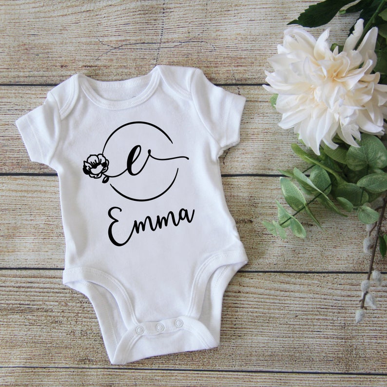 Personalized Baby Shower Gift Shirt