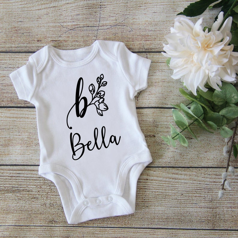 Personalized Baby Shower Gift Shirt