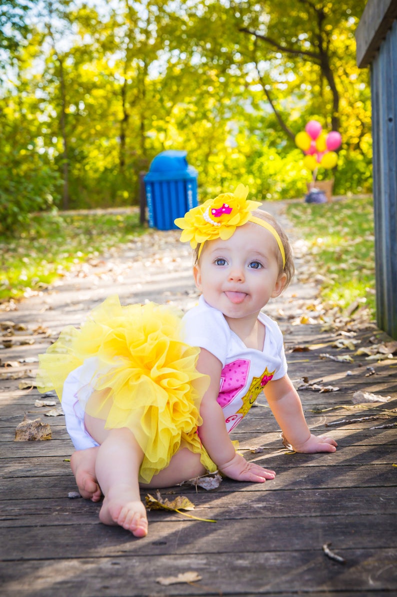 Sweet One Lemon Outfit