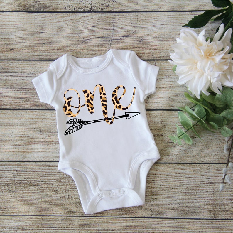 Wild One First Birthday Shirt | Leopard Design