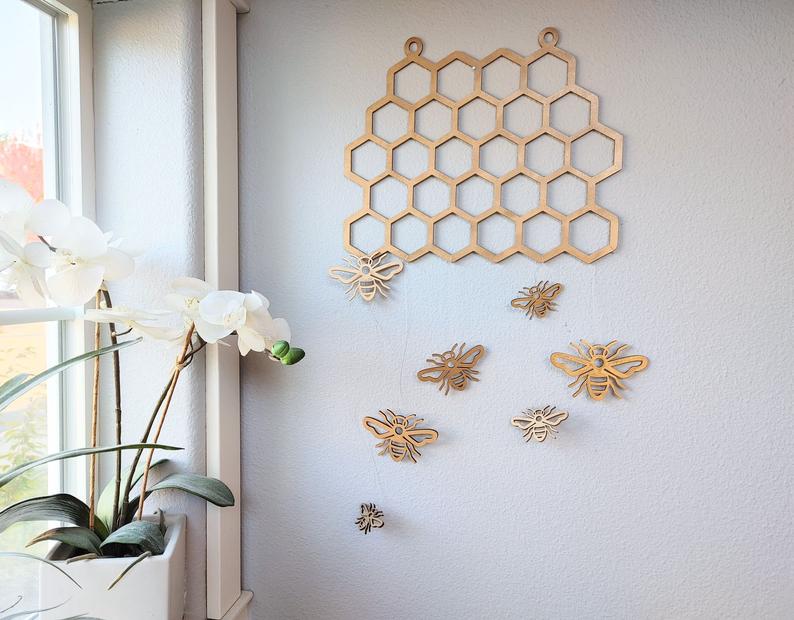 Bee Kind Home Wall Hanging Decor