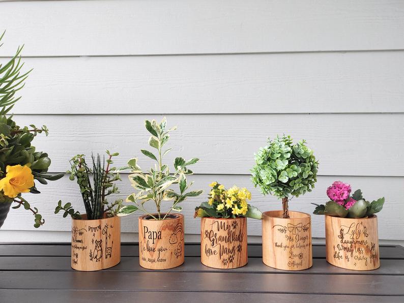 Personalized Flower Pot Gift
