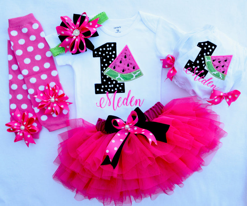 Watermelon Themed Outfit | Personalized