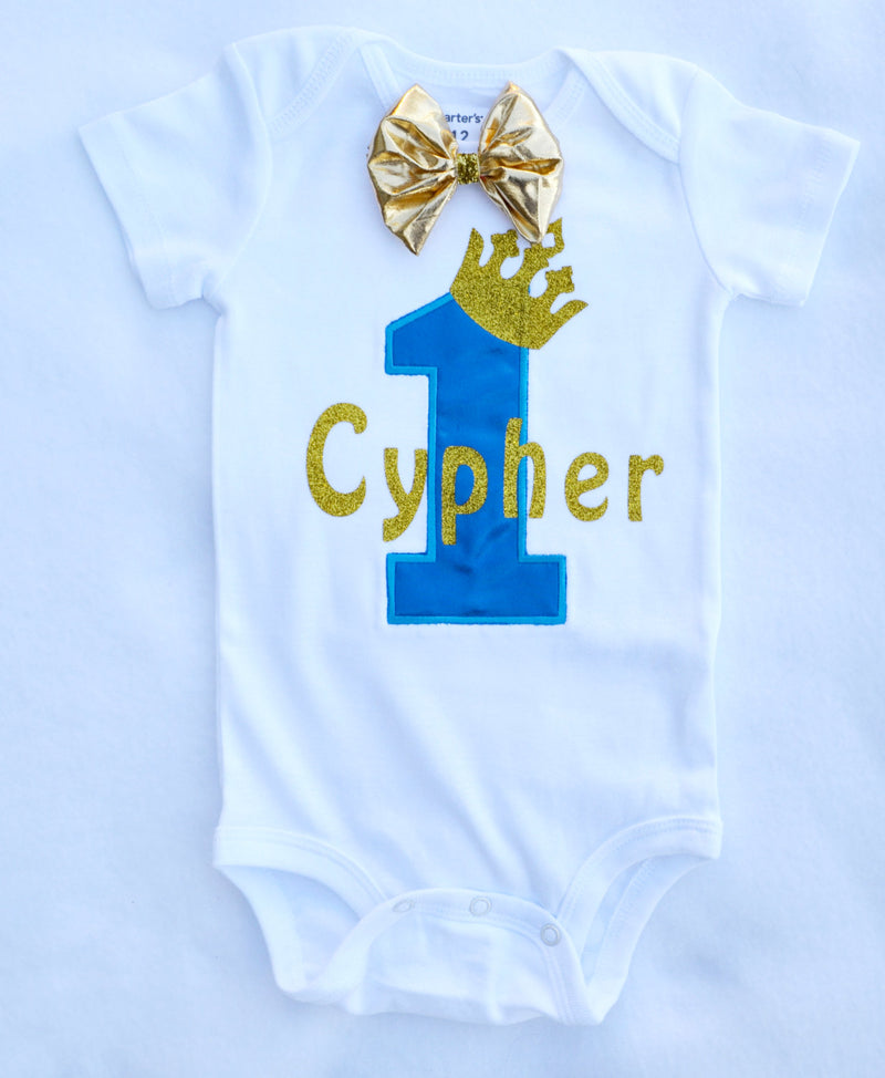 Blue Gold Shirt | Personalized