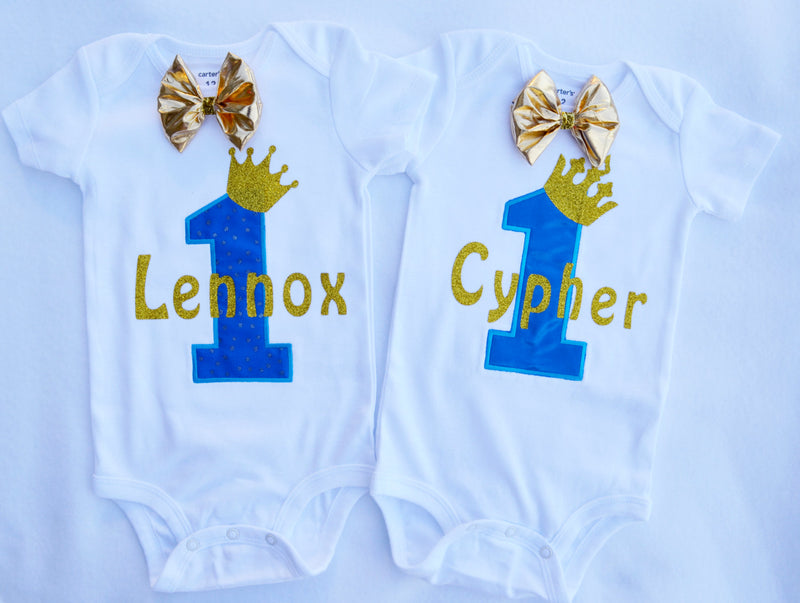 Blue Gold Shirt | Personalized