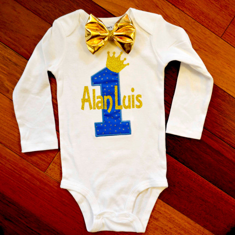 Blue Gold Shirt | Personalized