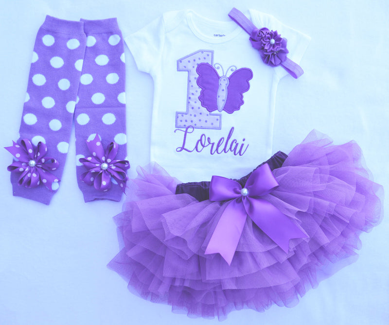 Purple Butterfly Outfit | Personalized