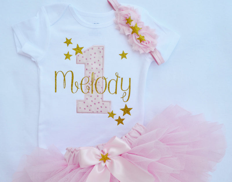 Twinkle Twinkle Little Star First Birthday Shirt