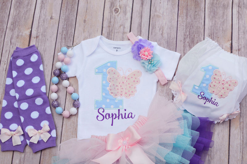 Pastel Butterfly Outfit | Personalized