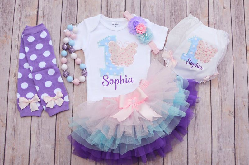 Pastel Butterfly Outfit | Personalized