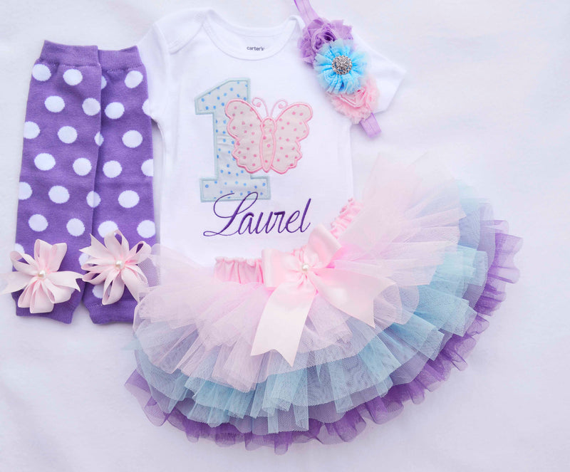 Pastel Butterfly Outfit | Personalized