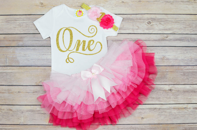 Wild One Outfit and Ombre Tutu | Personalized