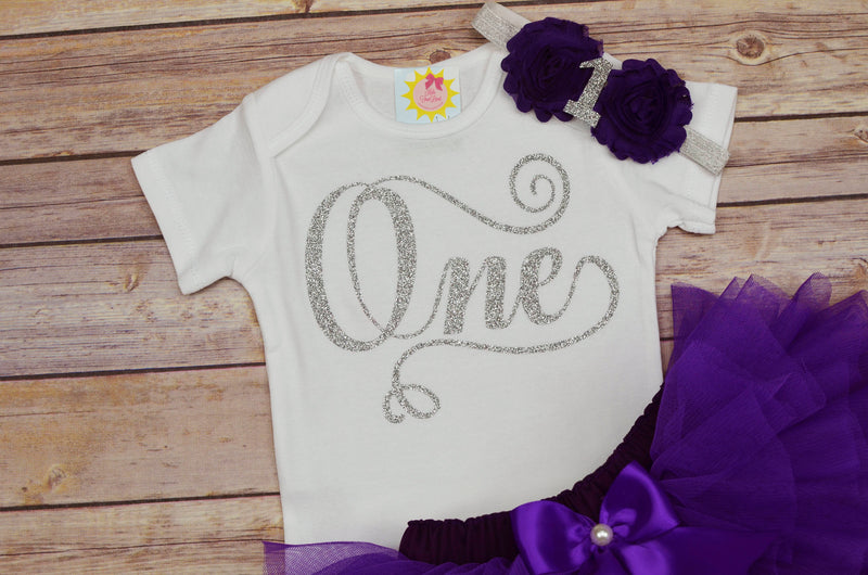 One Year Old Birthday Girl Shirt | Any Colors