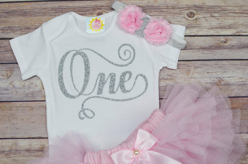 One Year Old Birthday Girl Shirt | Any Colors