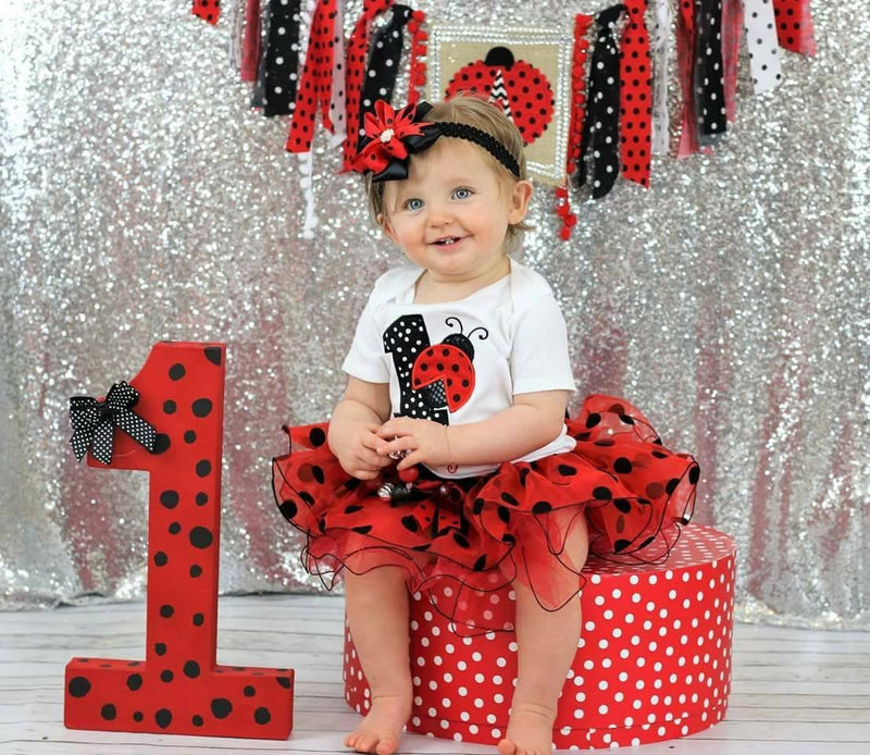 Polka Dot Ladybug Outfit | Personalized