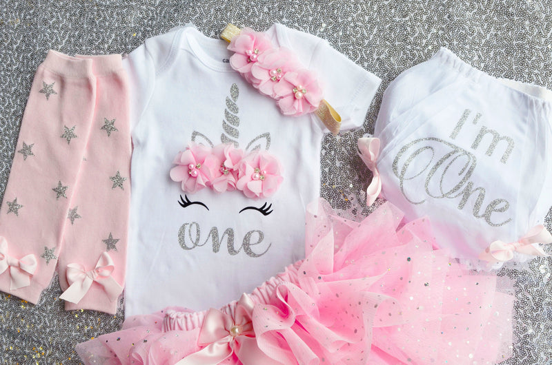 Unicorn One Pink Silver Outfit