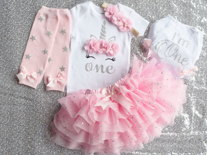 Unicorn One Pink Silver Outfit