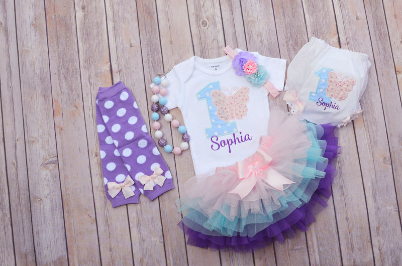 Pastel Butterfly Outfit | Personalized