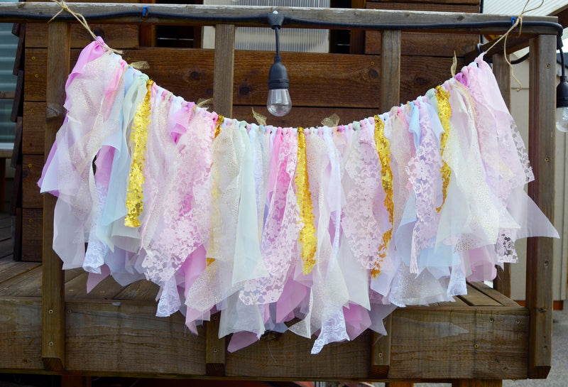 Overfull High Chair Tutu-Skirt-Banner