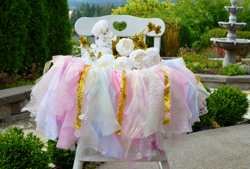 Overfull High Chair Tutu-Skirt-Banner