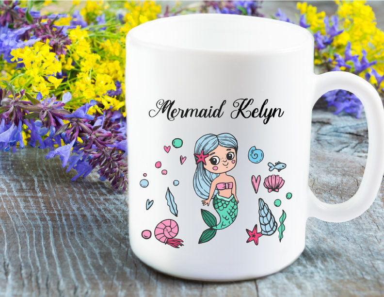 Mermaid Custom Coffee Mug