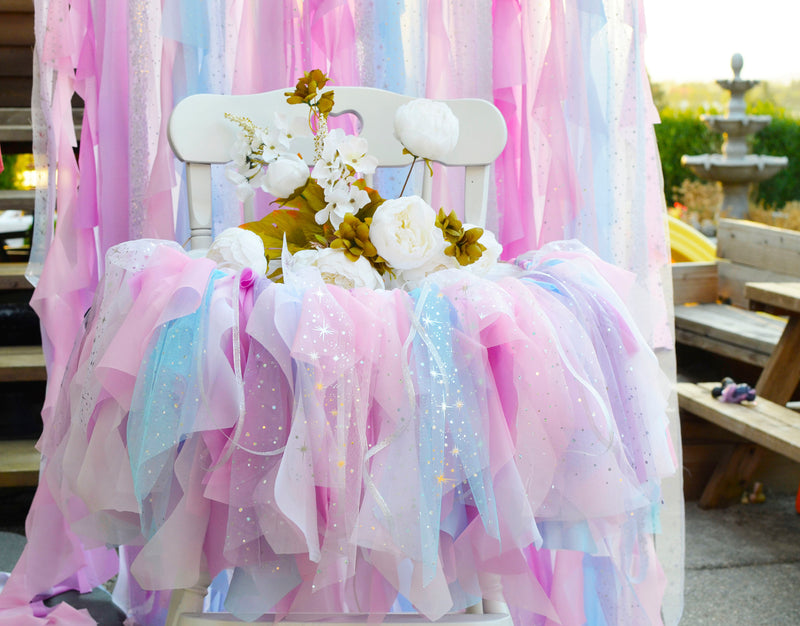 Overfull Unicorn High Chair Banner/Skirt