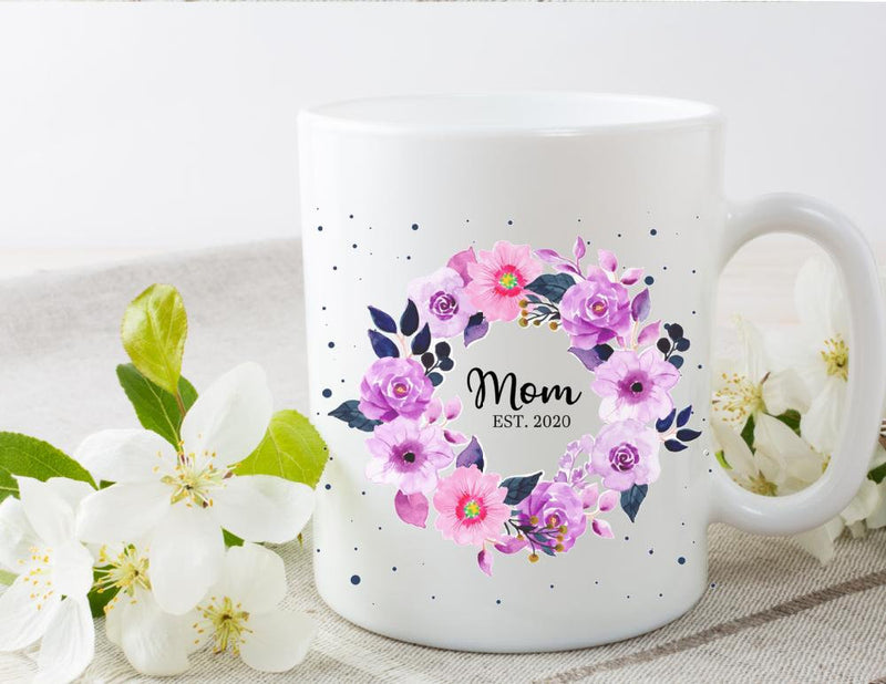 Baby Announcement Custom Gift Mug