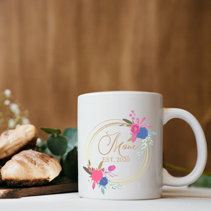 New Mom Custom Gift Mug