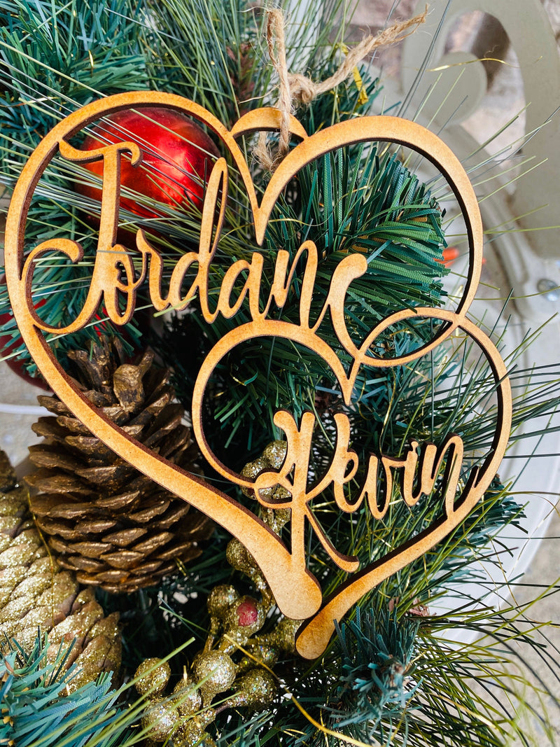 Newlywed Couple Ornament | Personalized